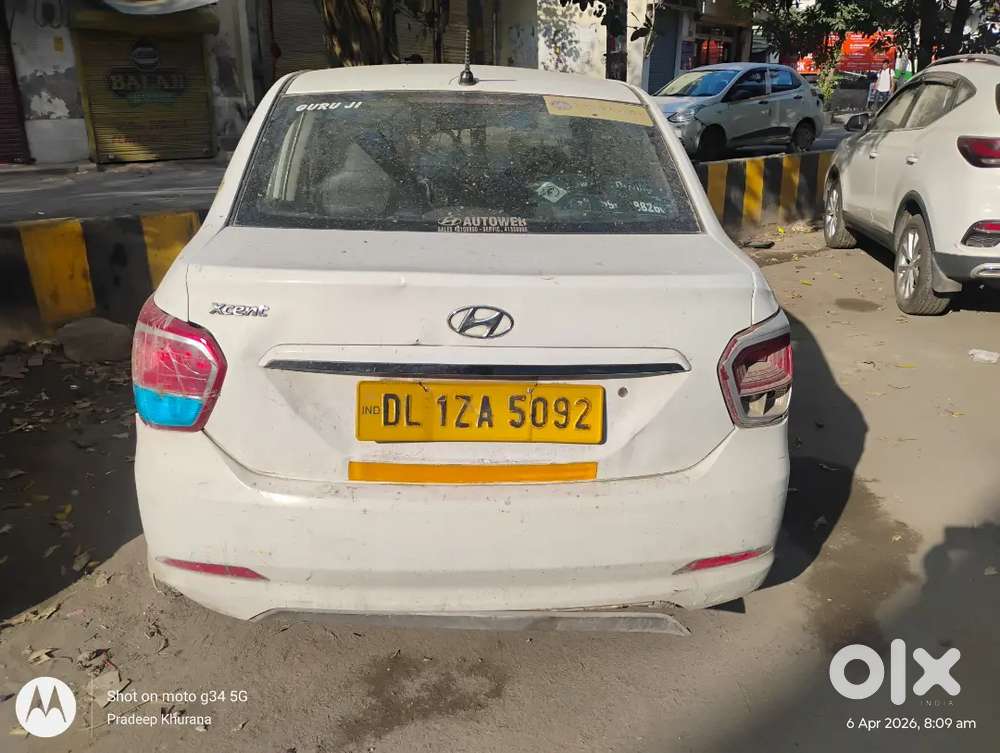 Hyundai Xcent 2016 Cng & Hybrids 250000 Km Driven Taxi Number