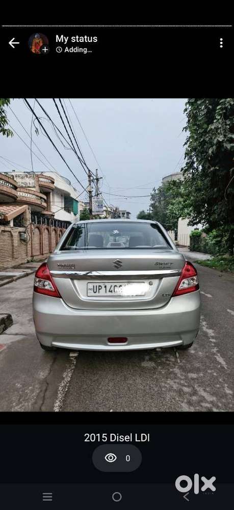 Maruti Suzuki Dzire Ldi, 2015, Diesel