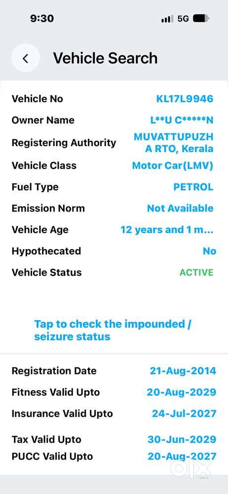 Maruti Suzuki Alto 800 Lxi, 2014, Petrol