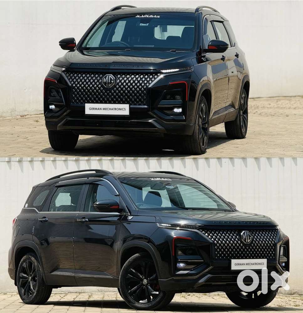 Mg Hector Plus Sharp Pro Blackstorm 1.5 Turbo Petrol Cvt 7 Str, 2024..