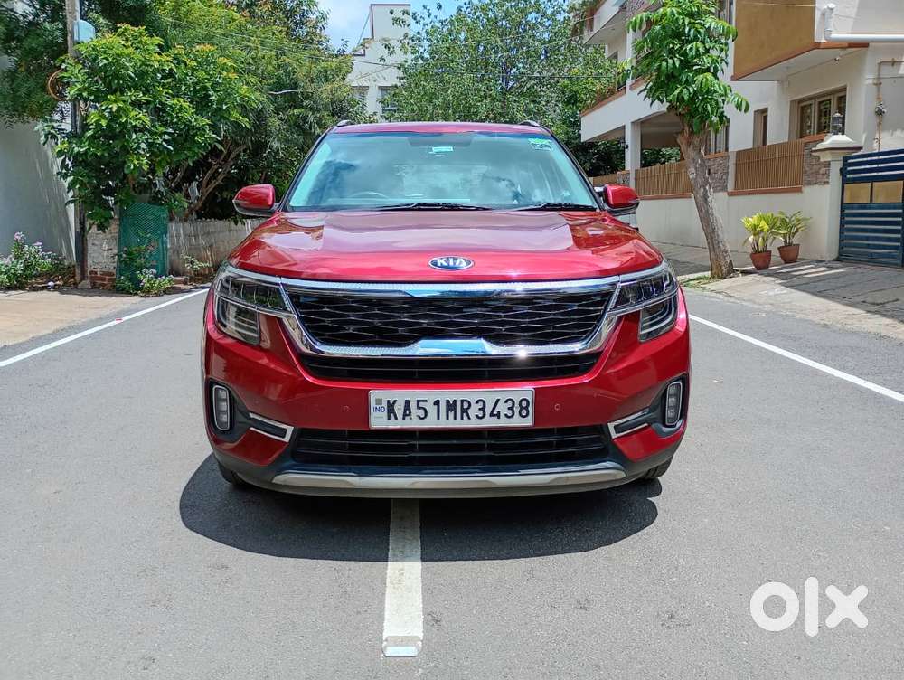Kia Seltos 1.5 HTX Diesel AT, 2021, Diesel