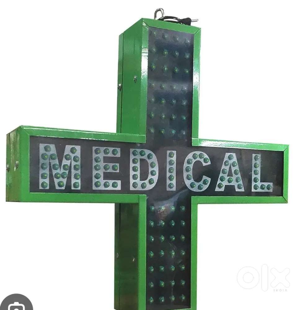 LED medical plus sign board