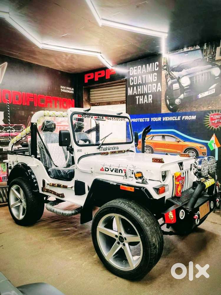 Open Modified Jeep  Mahindra Di Turbo  Delivery To Hyderabad