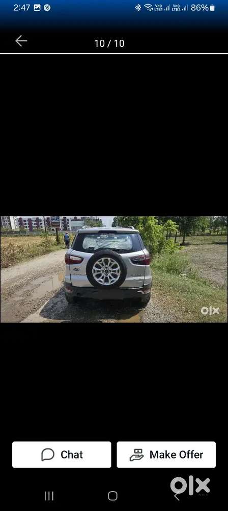 Ford Ecosport 2014 Diesel 125000 Km Driven