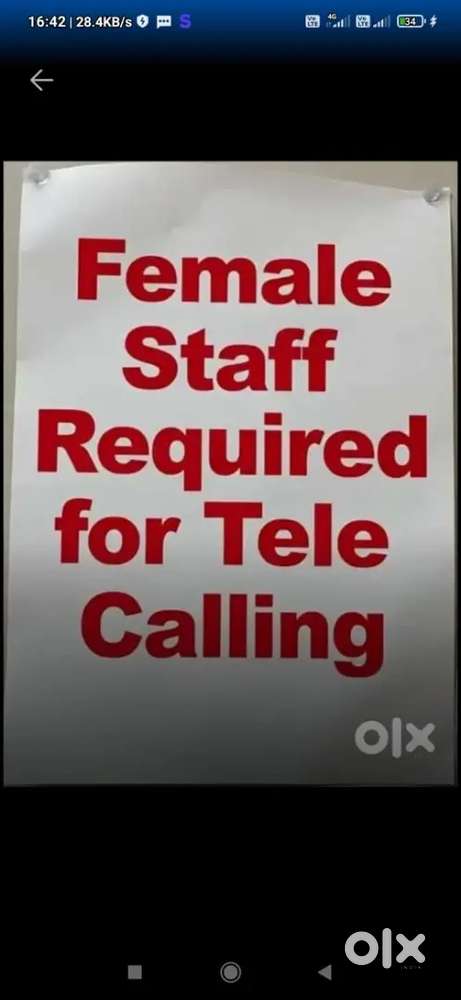 Female Tele caller Required