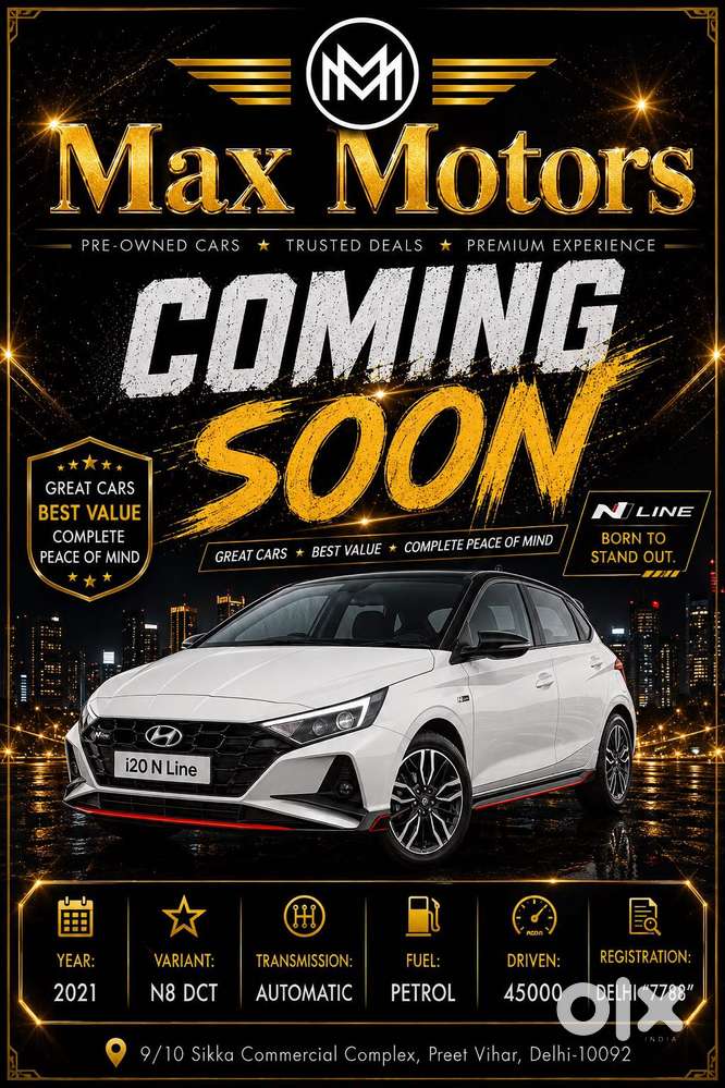 Hyundai I20 N Line 1.0 N8 Turbo Dct Dual Tone, 2021, Petrol