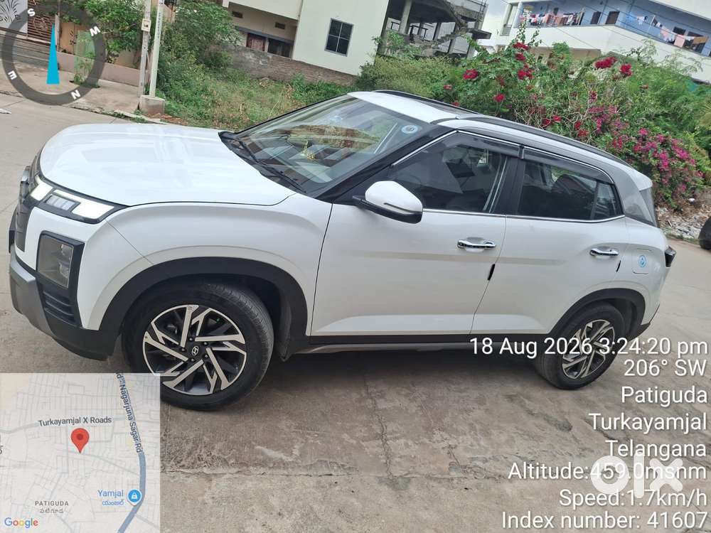 Hyundai Creta Sx 1.5 Petrol Cvt, 2025, Petrol