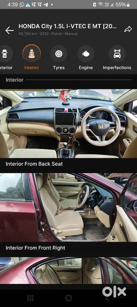 Honda City Petrol 1.5 I-vtec E Mt