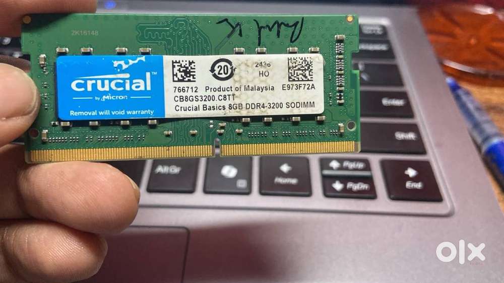 crucial 8Gb DDR4 ram 3200hz