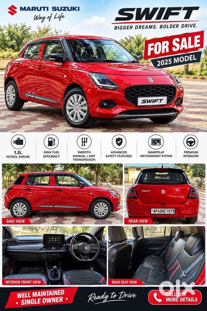 Maruti Suzuki Swift Lxi 2025 Petrol