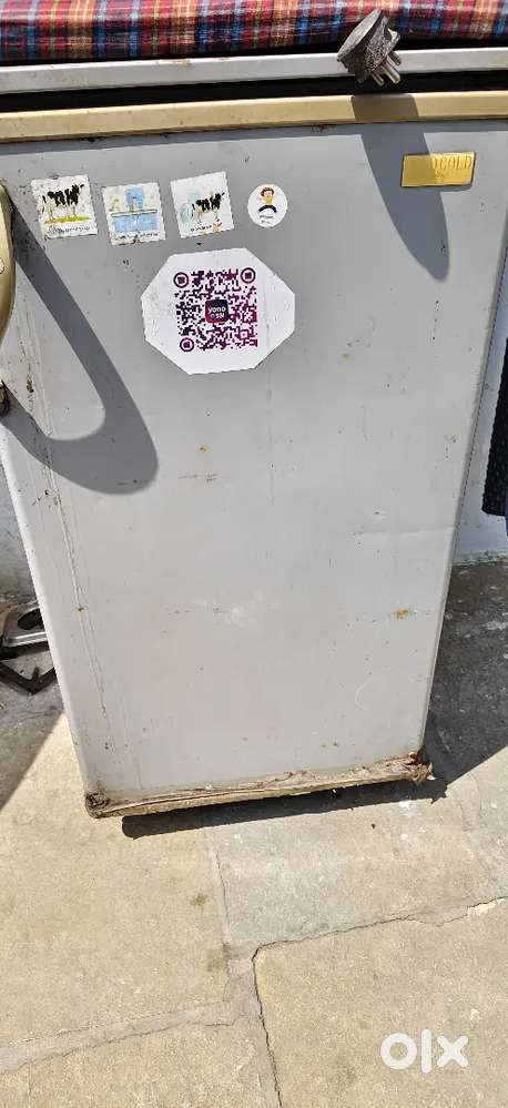 Old refrigerator