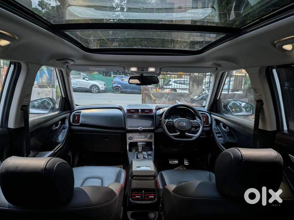 Hyundai Creta 1.4 Sx (o) Turbo Petrol Dct Dual Tone, 2022, Petrol