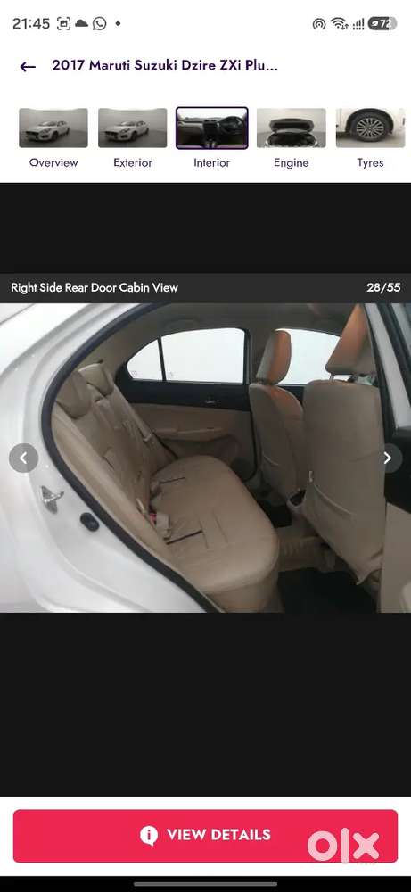 Maruti Suzuki Dzire 2017 Plus