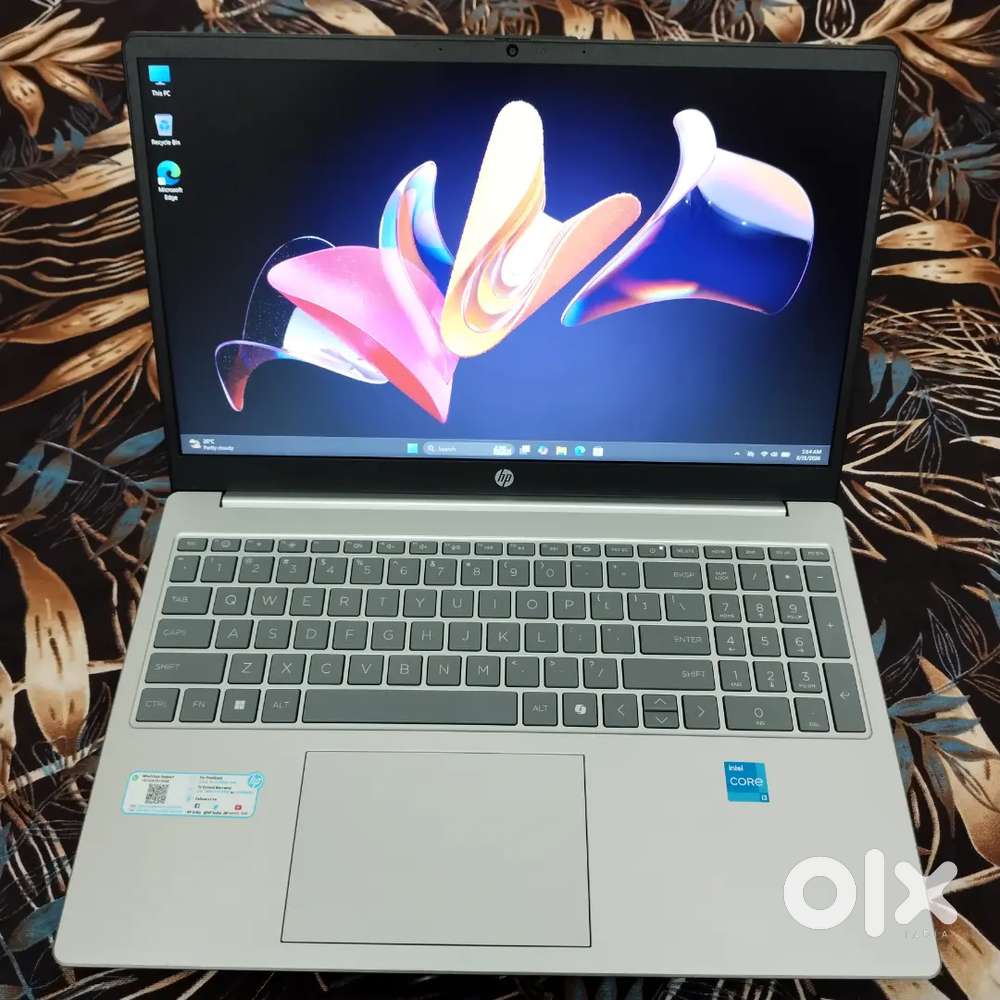 HP i3 13th gen Laptop, 4 months warranty, 12 GB ram, 512 GB SSD, 15.6