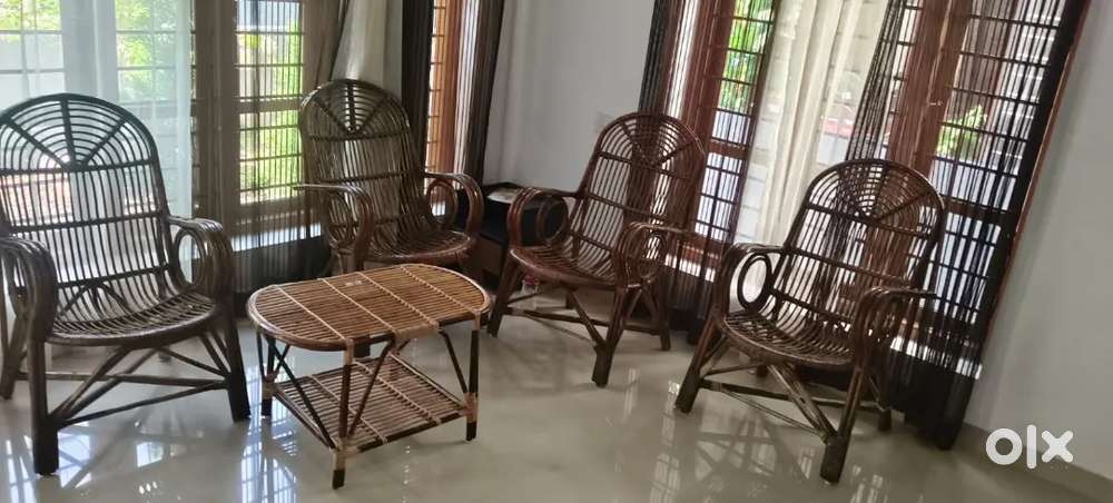Bamboo chair and table and Dining set