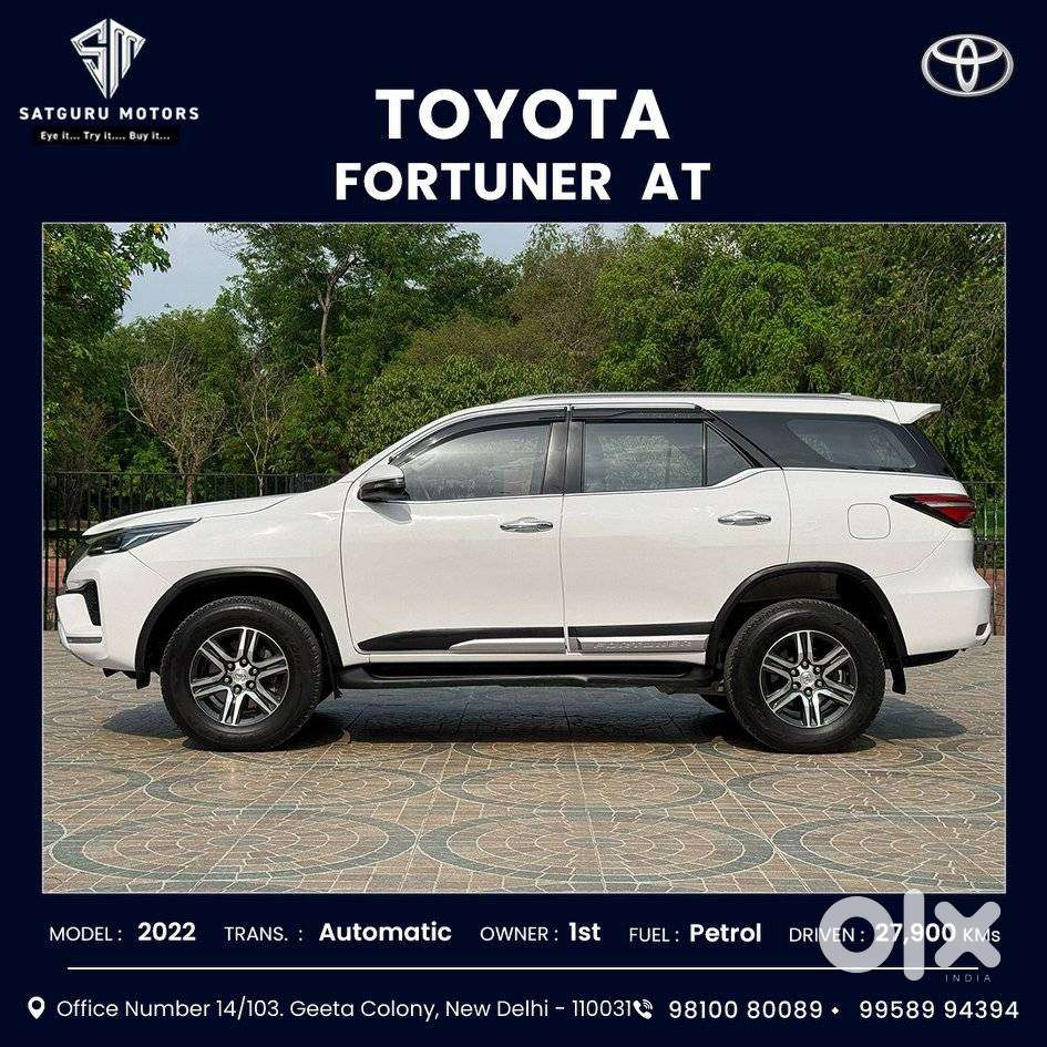 Toyota Fortuner 4x2 At 2.7 Petrol, 2022, Petrol