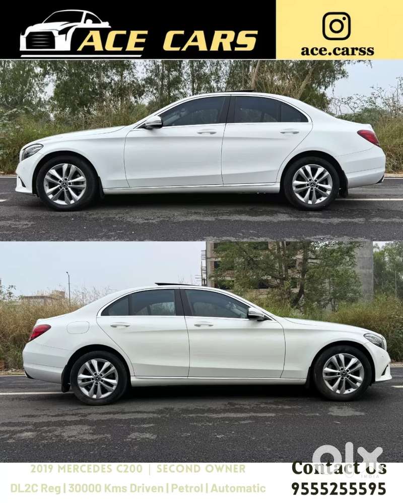 Mercedes-benz C-class C 200 Progressive, 2019, Petrol