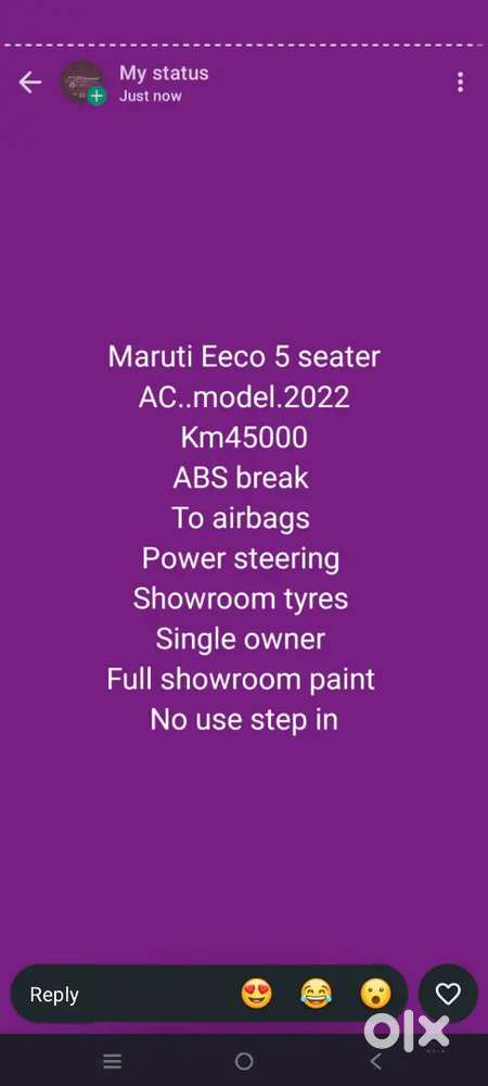 Maruti Suzuki Eeco 2022 Petrol 45000 Km Driven