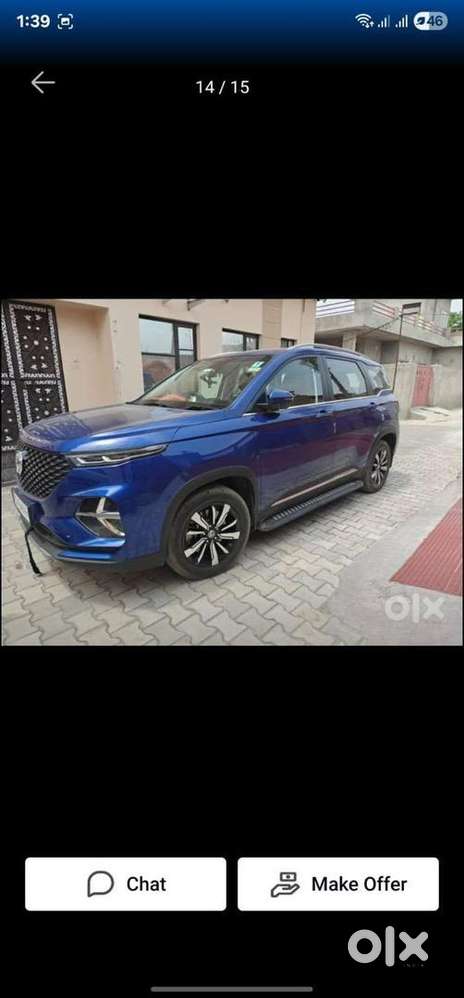 Mg Hector Plus 2020 Diesel 43500 Km Driven