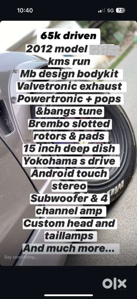 Honda Brio Petrol Manual 2012 Modified