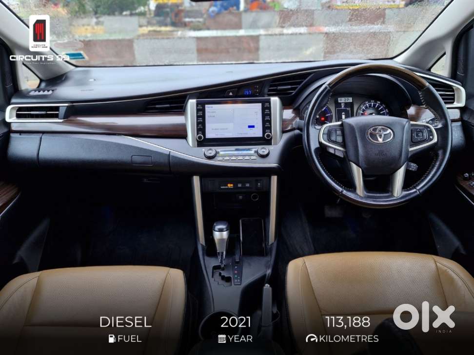 Toyota Innova Crysta Zx 2.4 Diesel 7 Seater, 2021, Diesel