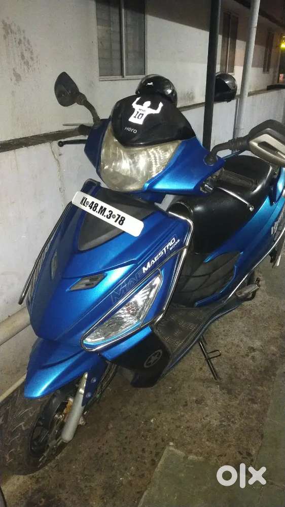 Hero Maestro Edge blue Scooters 1825016165