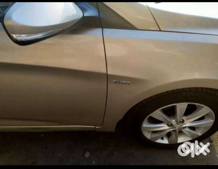 Hyundai Verna Sx Fluidic Diesel Automatic 2013 Model Color- Golden