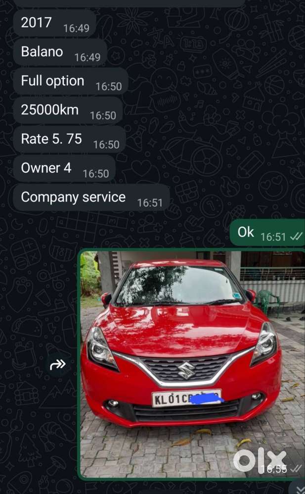 Baleno, Immediate Sale, Rs. 560000