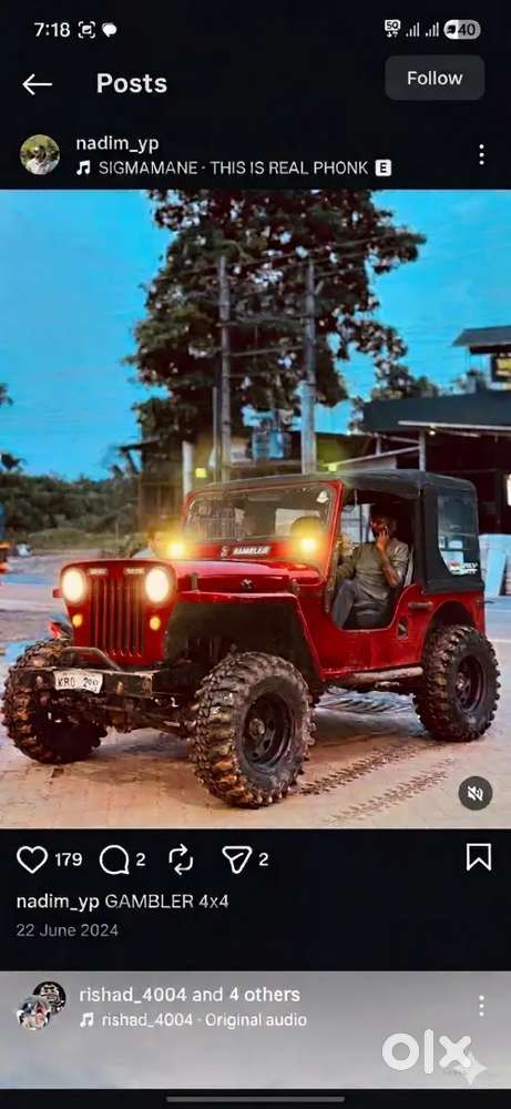 Mahindra Jeep Cj 1985