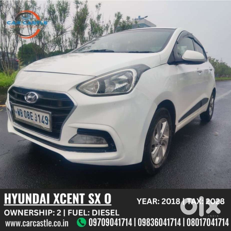 Hyundai Xcent Sx 1.2 (o), 2018, Diesel