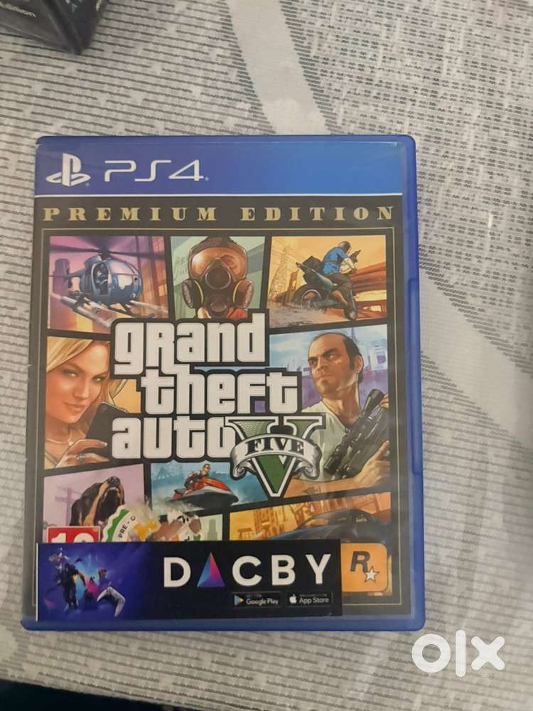 Ps4 gta 5 with good condition