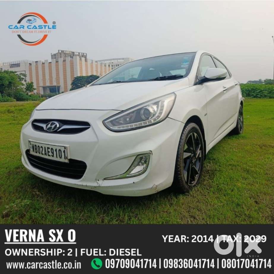 Hyundai Verna Sx Option, 2014, Diesel