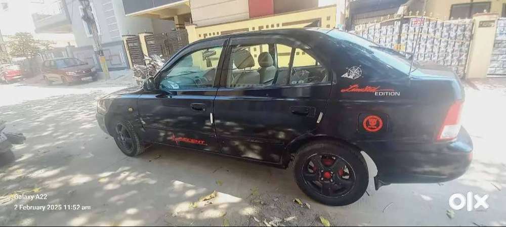 Hyundai Accent Vivo 2003 Black Less Driven