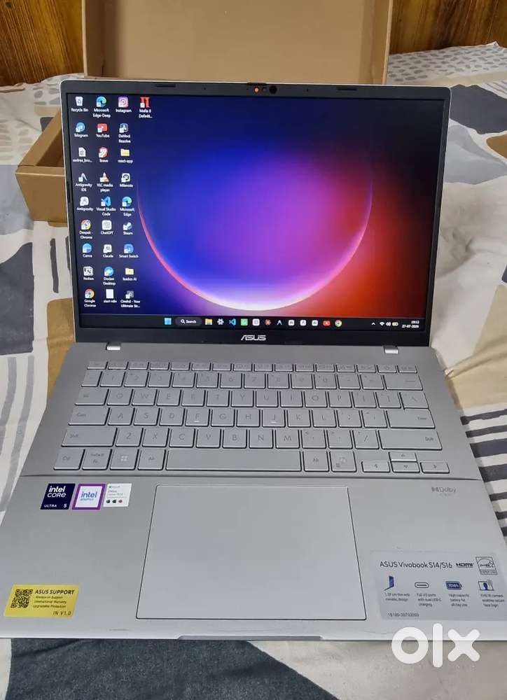 ASUS Vivobook S14 Core Ultra 5 | 16GB RAM | 512GB SSD | Under Warranty