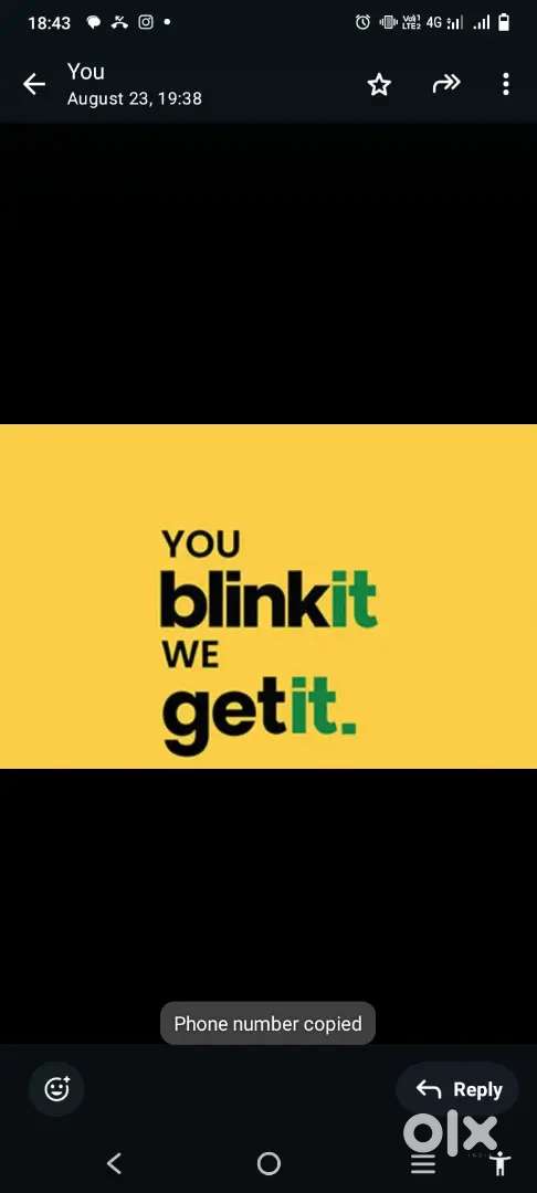 Hiring for kanpur blinkit delivery boy job
