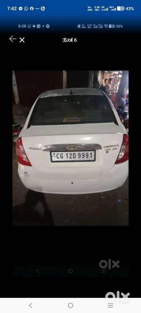 Hyundai Verna 2009 Petrol 112000 Km Driven