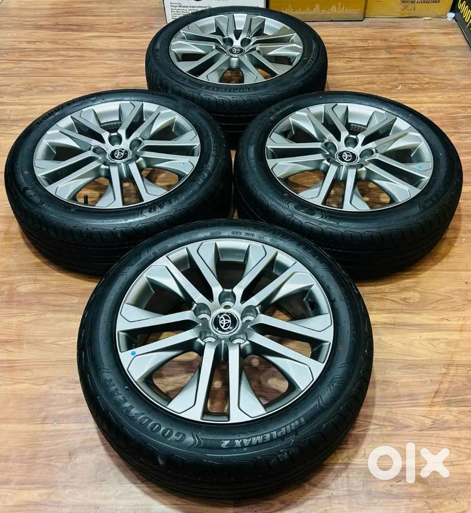 18inch Hycross Zx OEM Alloys with Goodyear Tyres set of 4 - Spare