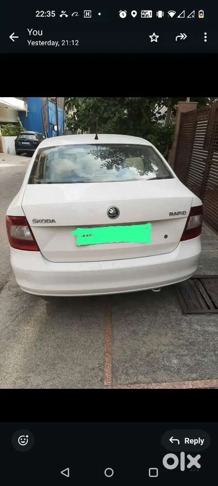 Skoda Rapid 2015 Petrol Good Condition