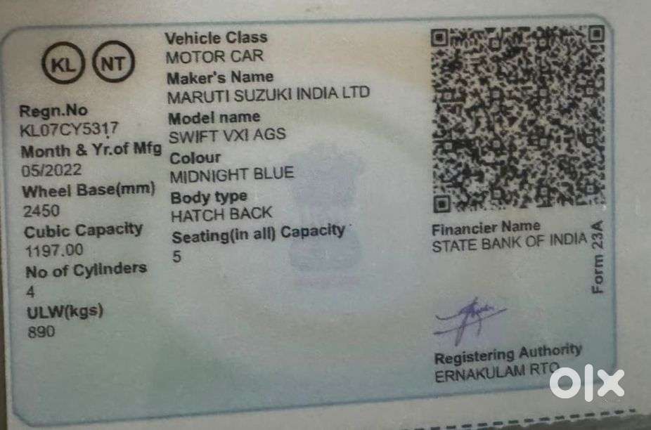 Maruti Suzuki Swift Vxi Ags, 2022, Petrol