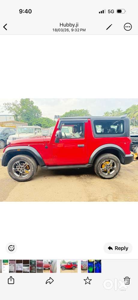 Mahindra Thar 2023 Diesel Good Condition