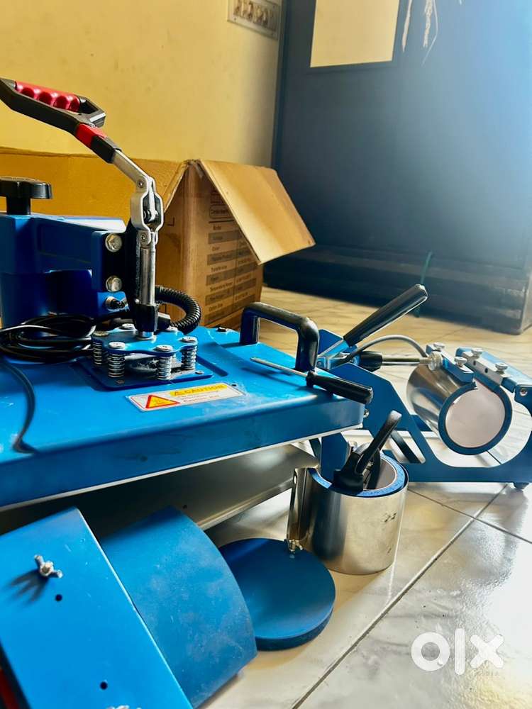 5 in 1 Heat Press Machine T Shirt Mug Cap Bottle Printing Business