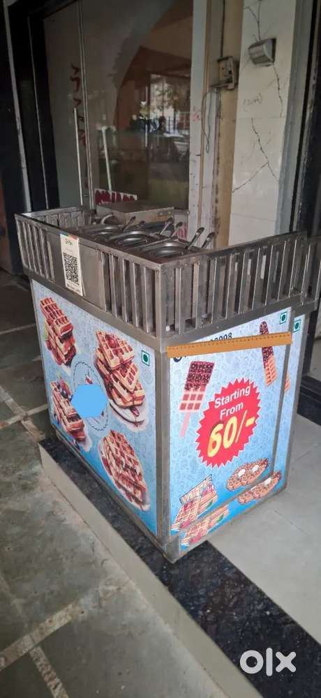 Heavy still food cart