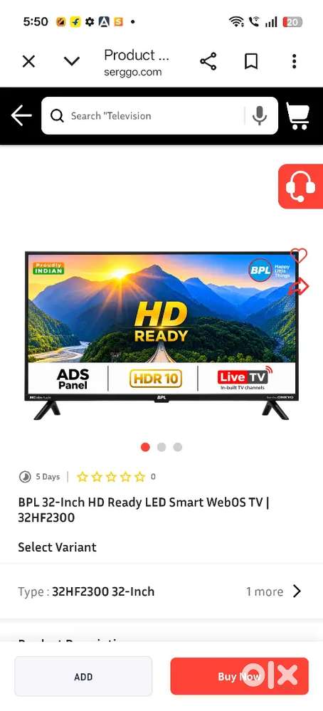 Tv for 4000