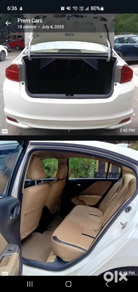 Honda City 2015 Petrol 60000 Km Driven