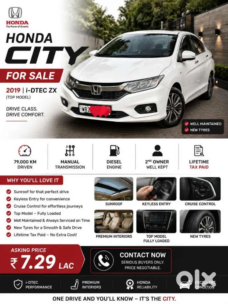 Buy & Sell Used Honda Civic Kolkata in West Bengal, Second Hand