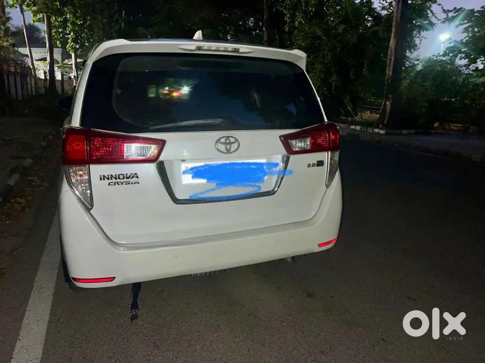 Toyota Innova Crysta 2.8z 2017
