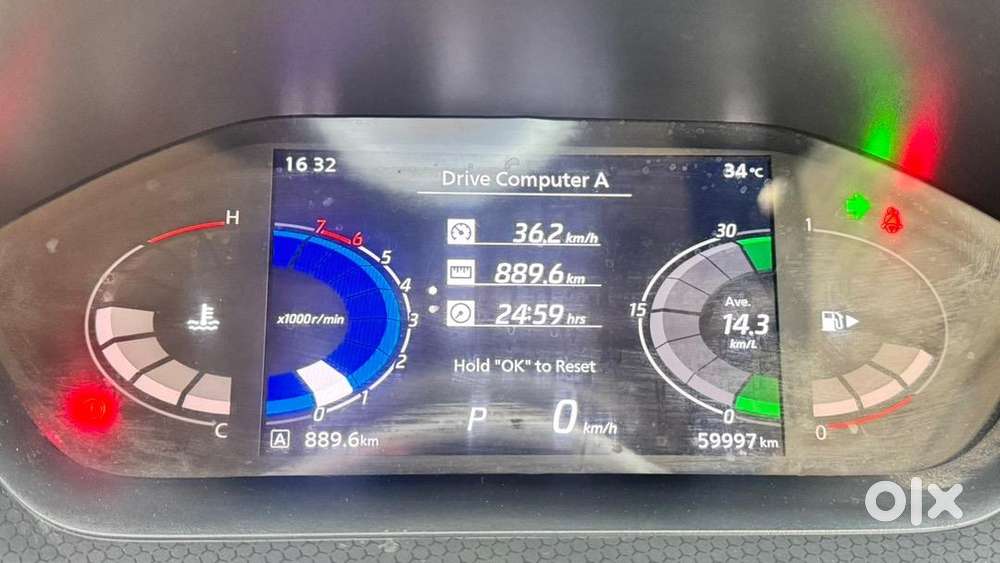 Nissan Magnite 2021 Top End Cvt Black 60k Km