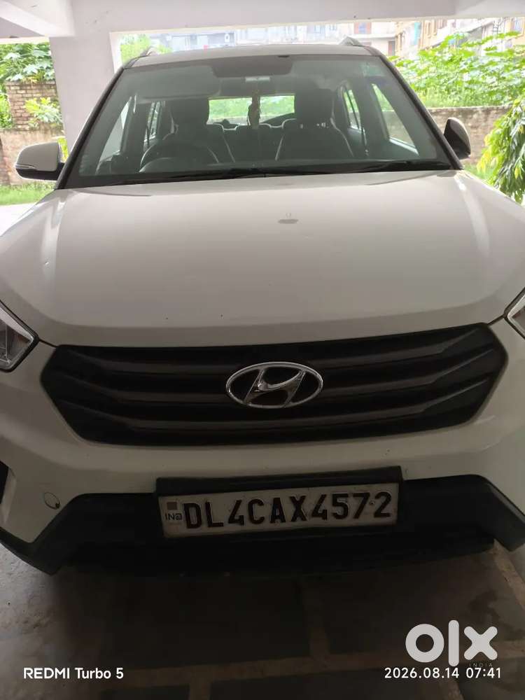 Hyundai Creta 2017 Petrol/cngmanual, Single Person Driven, Immaculate