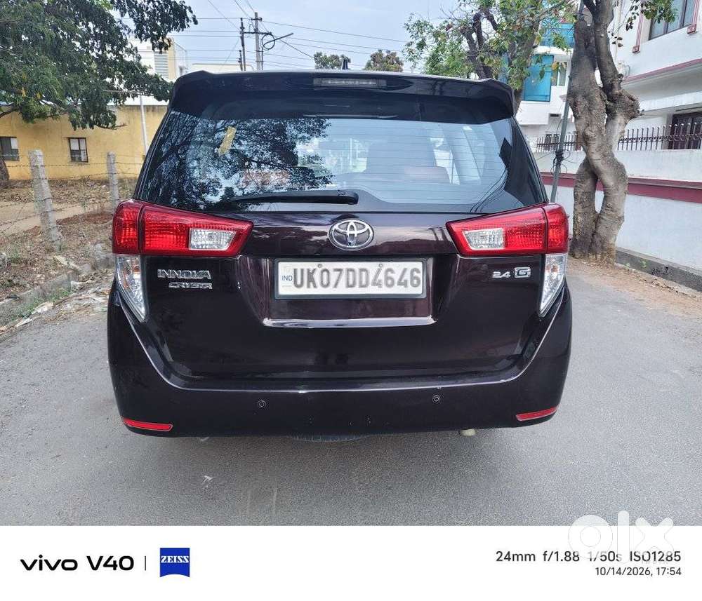 Toyota Innova Crysta 2.4 G Mt 7 Str, 2018, Diesel