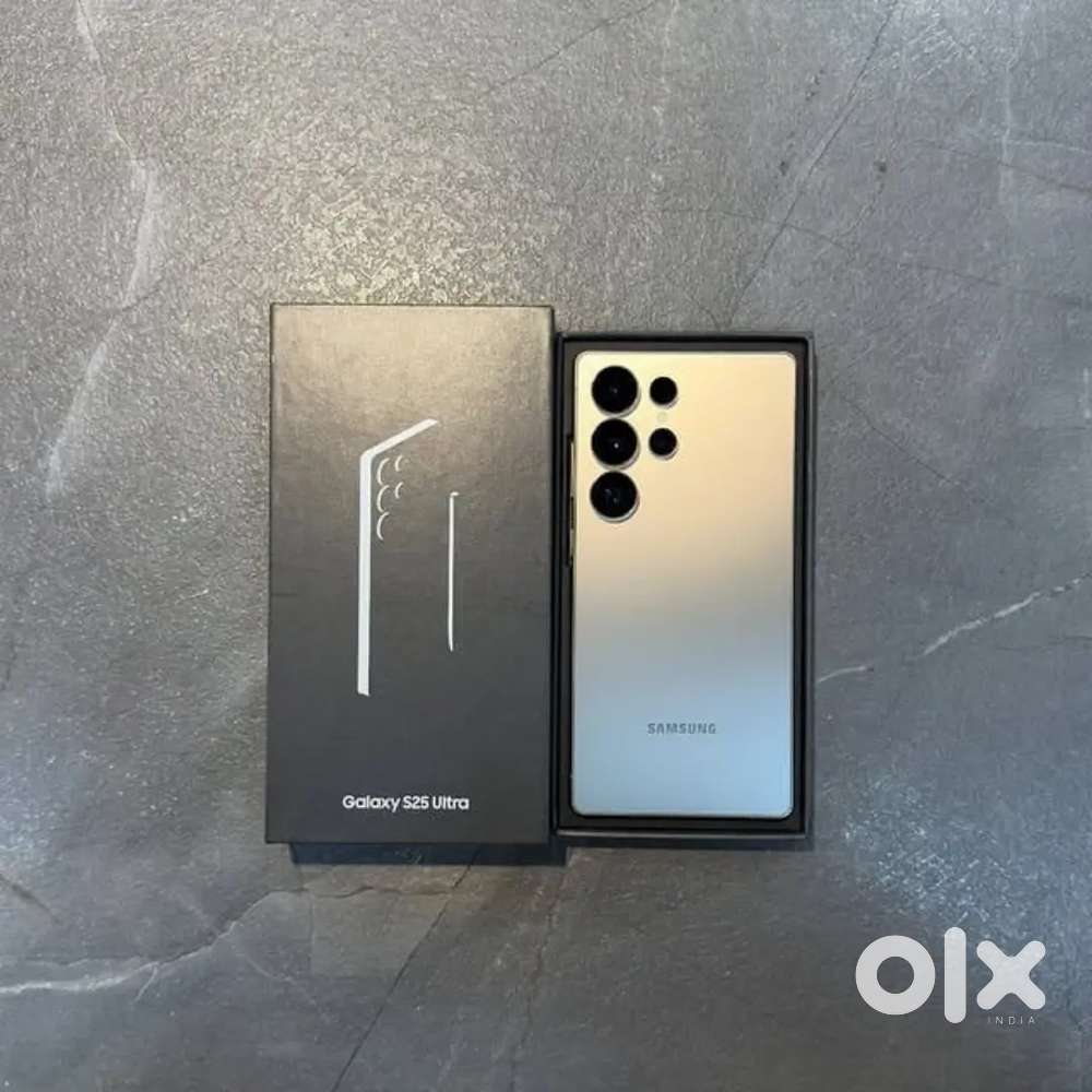 Samsung s25 ultra Model only 4 month old with bill box warranty